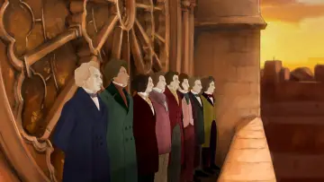 Задник к сериалу "L