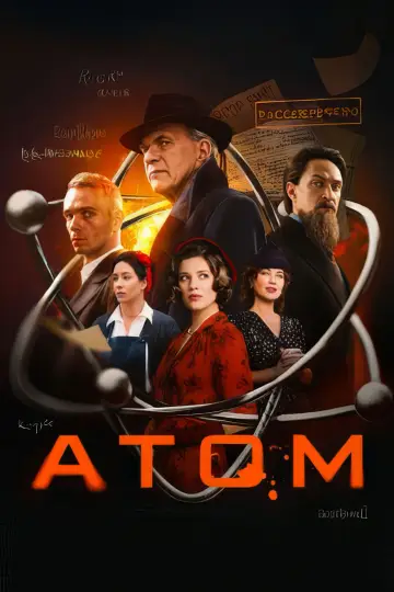 Атом постер