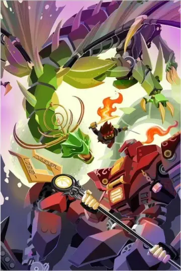 Постер к сериалу "LEGO Ninjago: Легенды" #1487503