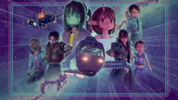Задник к сериалу "銀河特急 ミルキー☆サブウェイ" #1551399