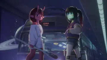 Задник к сериалу "銀河特急 ミルキー☆サブウェイ" #1551401