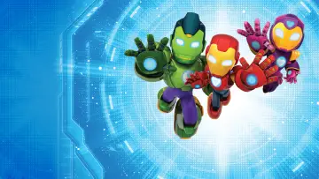 Задник к сериалу "Meet Iron Man and His Awesome Friends" #1480872