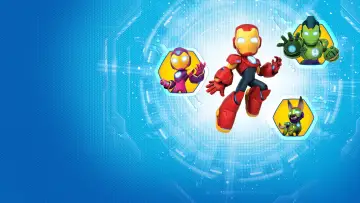 Задник к сериалу "Meet Iron Man and His Awesome Friends" #1480879