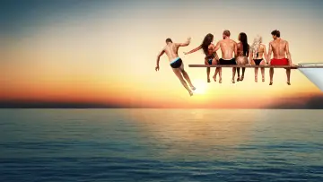 Задник к сериалу "Love Overboard" #1555999