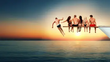 Задник к сериалу "Love Overboard" #1556000