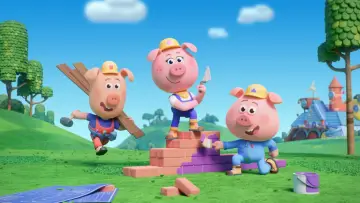 Задник к сериалу "Piggy Builders" #1372868