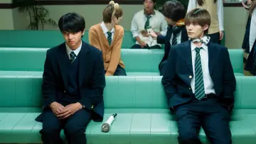 Задник к сериалу "修学旅行で仲良くないグループに入りました" #1660732