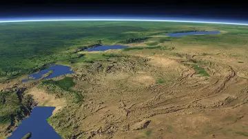 Задник к сериалу "The Great Rift: Africa
