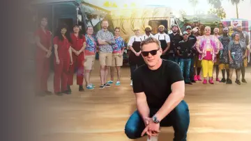 Задник к сериалу "Великая гонка фудтраков" #1226541