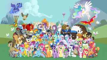 Задник к сериалу "My Little Pony. Дружба — это чудо" #1267367