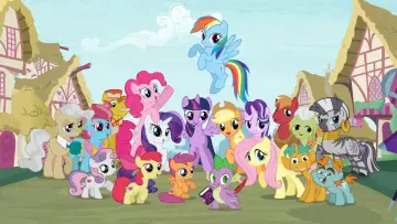 Задник к сериалу "My Little Pony. Дружба — это чудо" #1267370