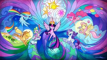 Задник к сериалу "My Little Pony. Дружба — это чудо" #1267445