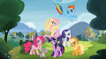 Задник к сериалу "My Little Pony. Дружба — это чудо" #1267457