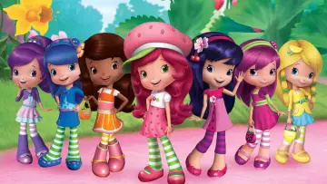 Задник к сериалу "Strawberry Shortcake