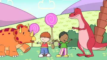 Задник к сериалу "Harry and His Bucket Full of Dinosaurs" #1837308