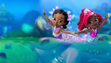 Задник к сериалу "Disney Junior Ariel, The Little Mermaid: Songs from the Crystal Cavern" #1507014