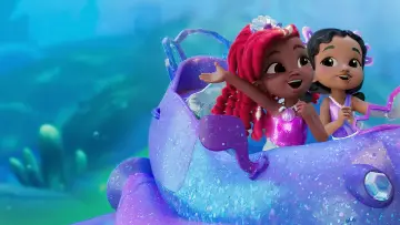 Задник к сериалу "Disney Junior Ariel, The Little Mermaid: Songs from the Crystal Cavern" #1507016