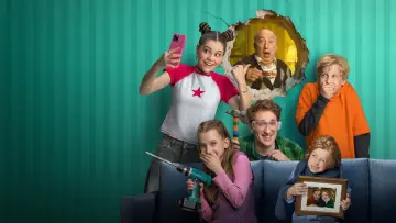 Задник к сериалу "Одни дома" #1800524