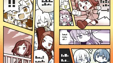 Задник к сериалу "GANSO! BanG Dream Chan" #1316983