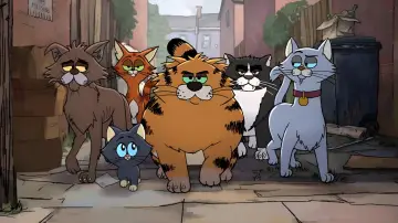 Задник к сериалу "Рики Джервейс: уличные коты" #1321995