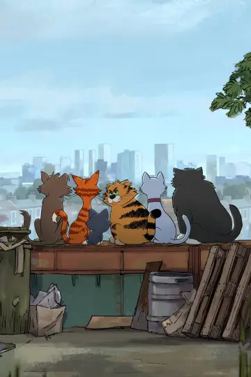 Постер к сериалу "Рики Джервейс: уличные коты" #1537859