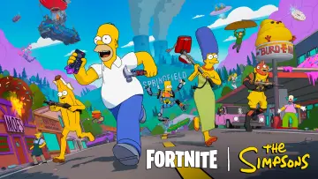 Задник к сериалу "Fortnite x Симпсоны" #1479255