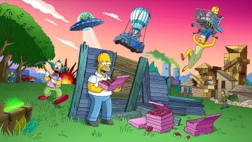 Задник к сериалу "Fortnite x Симпсоны" #1479256