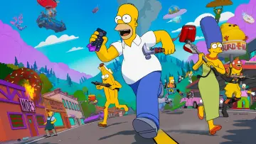 Задник к сериалу "Fortnite x Симпсоны" #1479260