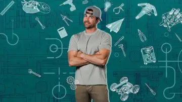 Задник к сериалу "Mark Rober