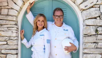 Задник к сериалу "Amanda & Alan