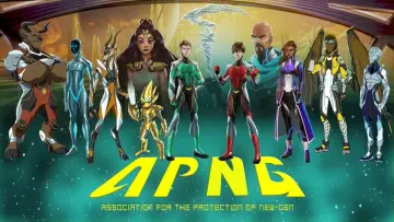 Задник к сериалу "New-Gen" #1605319