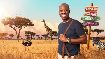 Задник к сериалу "Clive Myrie