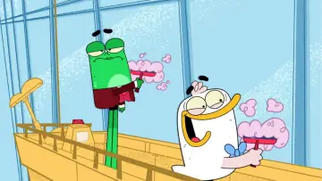 Задник к сериалу "Утка и Лягушка" #1512454