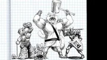 Задник к сериалу "Draw Your Weapons" #1555061