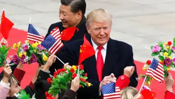 Задник к сериалу "Clash of the Super Powers: America v China" #1840459