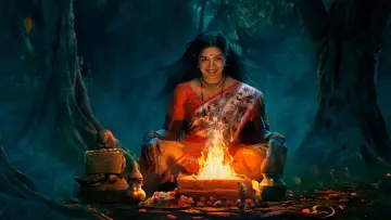 Задник к сериалу "Vashikaranam - Kis Par Rakhe Vishwas" #1669814