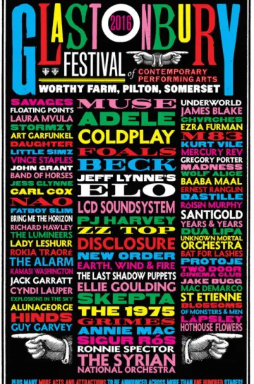 Постер к сериалу "Glastonbury — Glastonbury 2016"