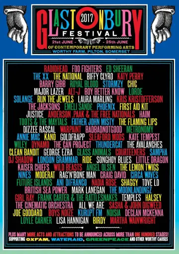 Постер к сериалу "Glastonbury — Glastonbury 2017"