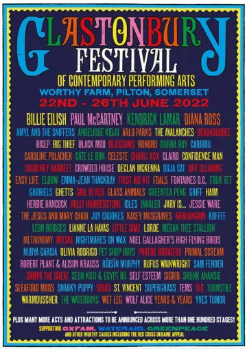 Постер к сериалу "Glastonbury — Glastonbury 2022"