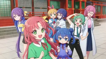 Задник к сериалу "こめかみっ！Girls" #1607419