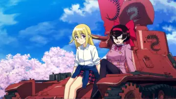 Задник к сериалу "ガールズ&パンツァー リボンの武者" #1602856
