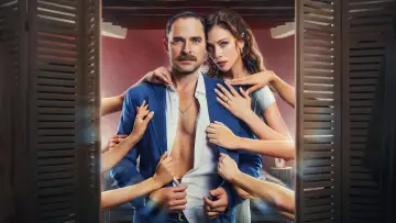 Задник к сериалу "Los encantos del sinvergüenza" #1550419