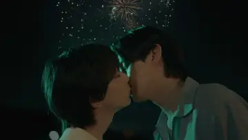Задник к сериалу "После того, как мы поменялись местами, кажется, парню позади меня я нравлюсь" #1655314