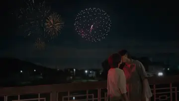 Задник к сериалу "После того, как мы поменялись местами, кажется, парню позади меня я нравлюсь" #1655316
