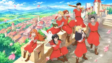 Задник к сериалу "マロニエ王国の七人の騎士" #1818993