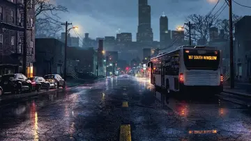 Задник к сериалу "Маршрут 187" #1656812