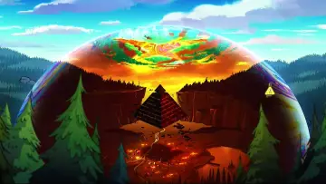 Задник к сериалу "Гравити Фолз" #1279755