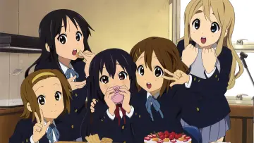 Задник к сериалу "K-ON!" #1341850