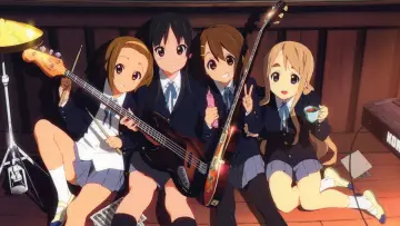Задник к сериалу "K-ON!" #1341852