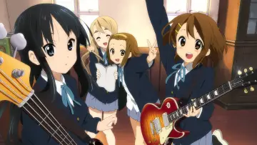 Задник к сериалу "K-ON!" #1341854
